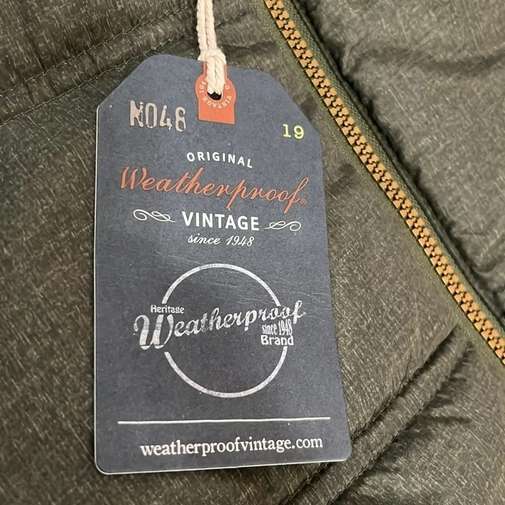 Weatherproof vest size